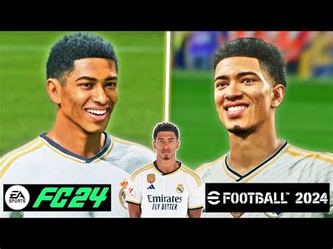 Ea Sports Fc Vs Efootball Real Madrid Player Faces Vs Real