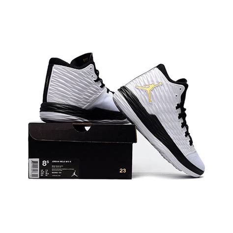 Jordan Melo M13 Bhm Whitemetallic Gold Black Pure Platinum 881562 131