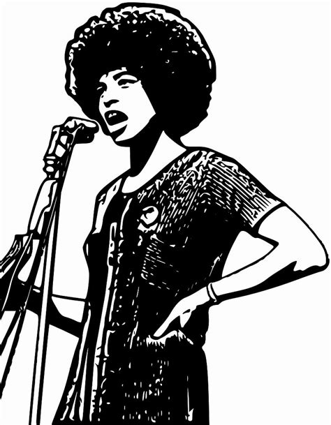 Angela Davis Création originale par Taha Elhamed Angela davis Black