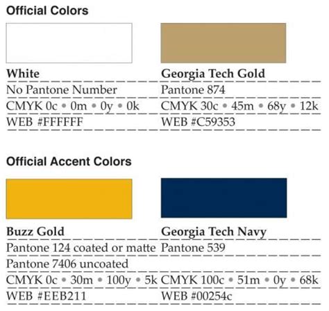 ga tech official colors - Google Search | Graduation Ideas | Pinterest