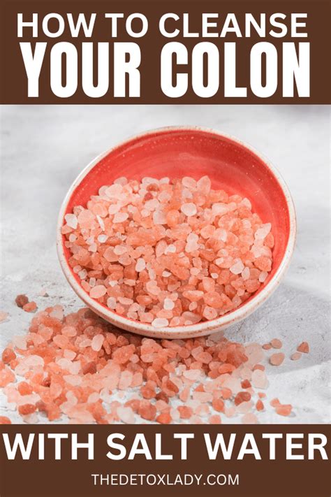 How To Cleanse Your Colon With A Salt Water Flush Artofit