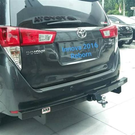 Jual Towing Bar ARB Besi Pengaman Bumper Belakang Mobil Innova 2016