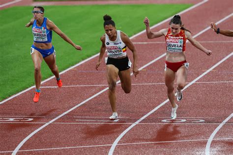 Imke Vervaet En Delphine Nkansa Grijpen Naast Ek Finale Meter Dit