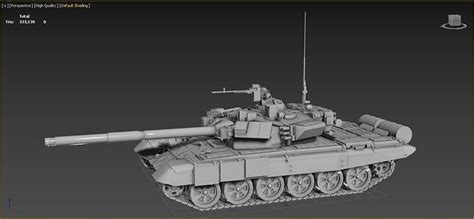 T-90 War Tank 3D model | CGTrader