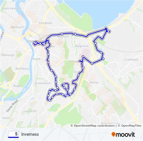 5 Route Schedules Stops Maps Inverness Updated