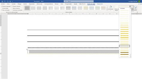 Como Hacer Líneas Horizontales En Word Youtube