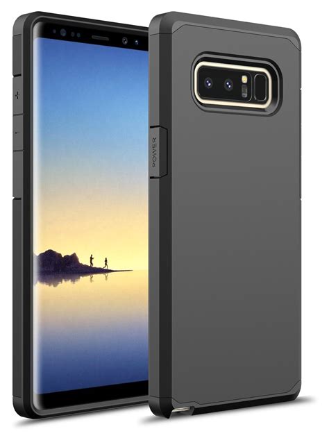 Galaxy Note 8 Case Kaesar Slim Sleek Thin Hybrid Dual Layer Shockproof Hard Cover Graphic