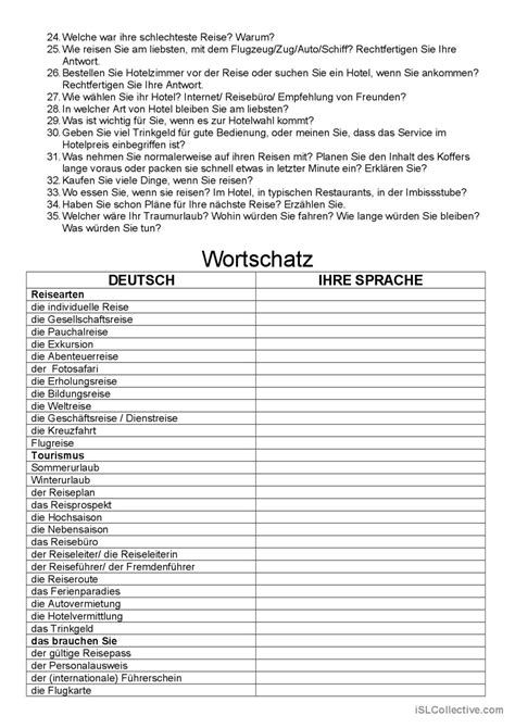 Bilderdiskussion Urlaub Allgemeine Deutsch Daf Arbeitsbl Tter Pdf Doc