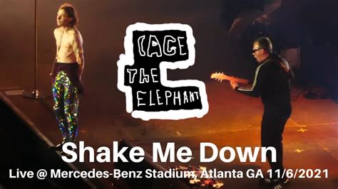 Cage The Elephant Shake Me Down Live Atlive Mercedes Benz Stadium