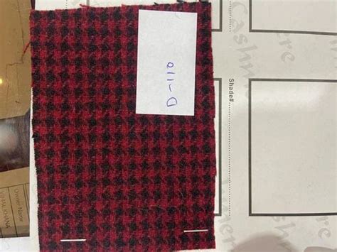 D110 Woolen Jacket Tweed Check Fabric At Rs 245 Meter Wool Fabric In