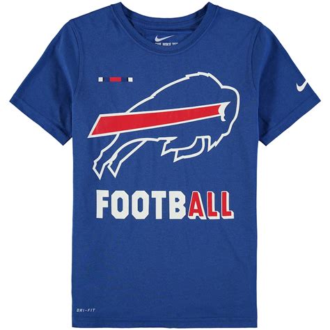 Buffalo Bills Nike Youth Legend Football Performance T Shirt Royal