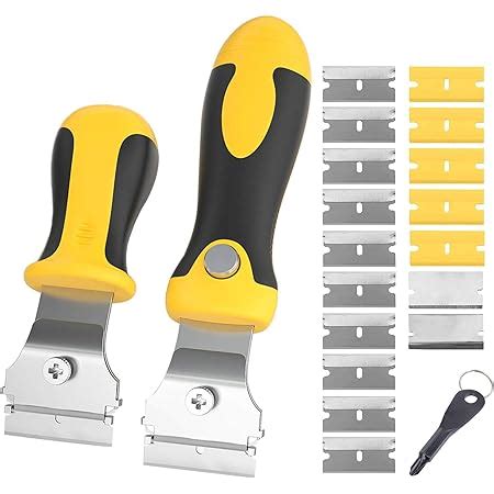 Multifunctional Removal Hand Scraping Tool Spare Metal Razor Scraper ...