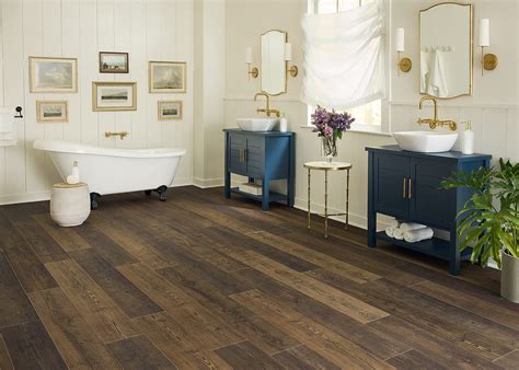 Waterproof Vinyl Flooring On Bathroom Walls Floor Roma