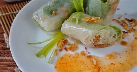 Resep Lumpia Vietnam Kriuk Bawang Goreng Oleh Lila Lestari Cookpad