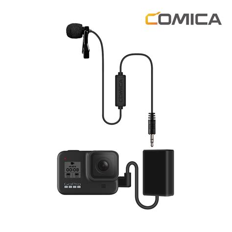 Comica Clip On Lavalier Microphone Omnidirectional USB C Compatible