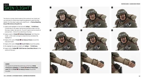 How To Paint Cadian Shock Troops Out Now The Mighty Brush