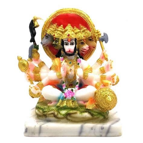 Polyresin Panch Mukhi Hanuman Statue At Rs Panchmukhi Hanuman