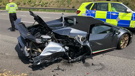 Supercar Wrecked In Motorway Crash 20 Minutes Into First Trip