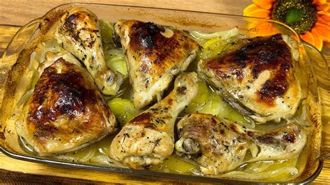 Pollo Al Horno 🍗 Con Patatas Y Cebolla ¡una Nueva Receta Con La Que Todos Quedarán Encantados