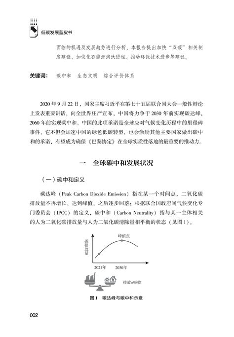 低碳发展蓝皮书：中国碳中和发展报告（2022）报告 报告厅