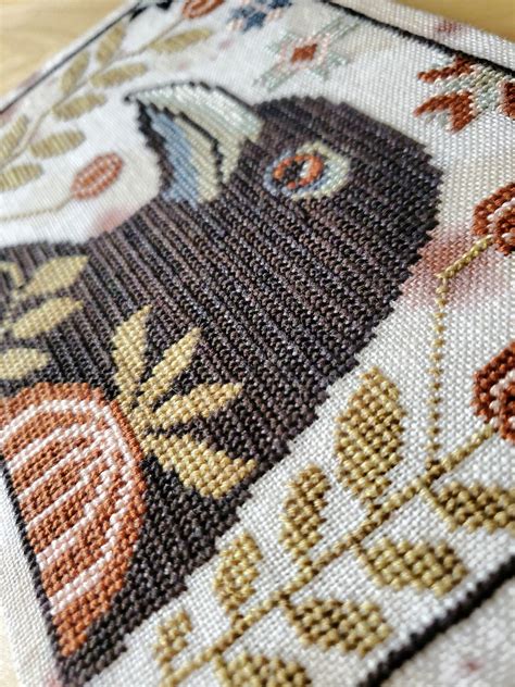 Byron Blackbird PDF Cross Stitch Pattern By The Artsy Etsy Australia