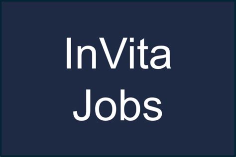 Careers To Join Our Team Invita Healthcare Technologies