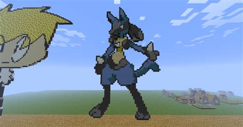 Lucario Pixel Art Minecraft Templates Pokemon Realtec | The Best Porn Website