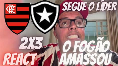 React Flamengo X Botafogo Jog O No Maraca E O Flamengo N O Embala O