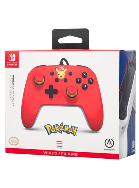 Controller Powera Wired Laughing Pikachu Pentru Nsw