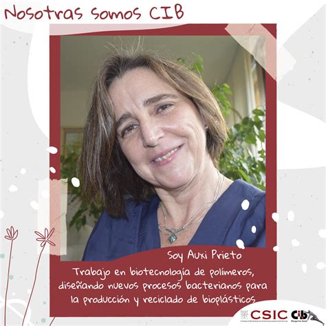 Cib Margarita Salas Csic On Twitter Auxi Prieto Responsable Del