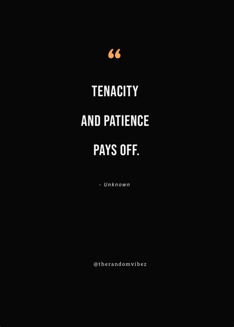 Tenacity Quotes