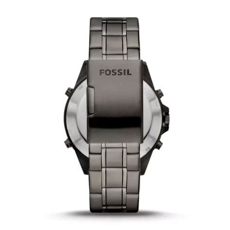 Reloj Garrett Anal Gico Digital De Acero Inoxidable Fossil