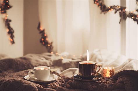 Premium Photo Cozy Winter Or Autumn Morning At Home Swedish Hygge