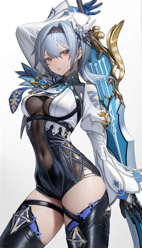 Eula [genshin Impact] R Thighdeology