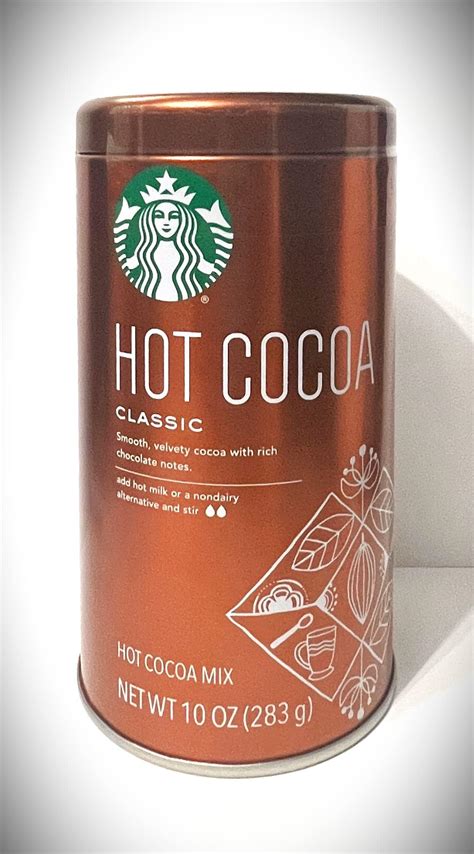 Amazon Starbucks Hot Cocoa Mix Classic 10 OZ Bronze Gift Tin 8