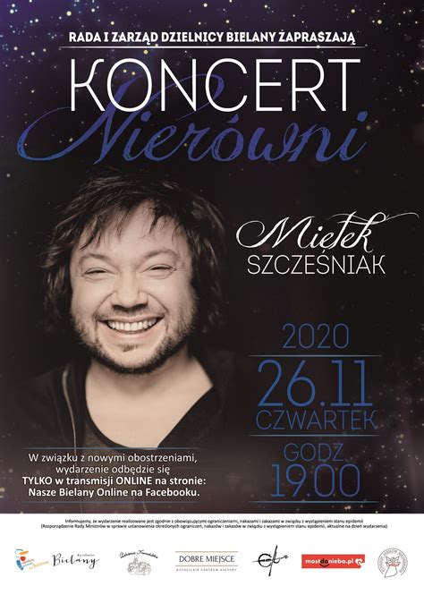 Mietek Szcześniak Nierówni koncert online Dobre Miejsce