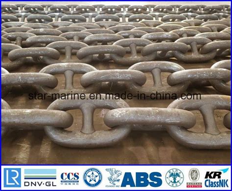 Marine Anchor Chain With U3X78mm With ABS Lrs BV Nk Dnv Rina Rmrs