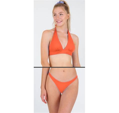 Bikini Set Light Peach Halter Cos Essential Comfy Br Nd Rio De Sol