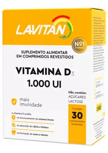 Lavitan Vitamina D3 1000 Ui 30 Comprimidos Cuotas sin interés