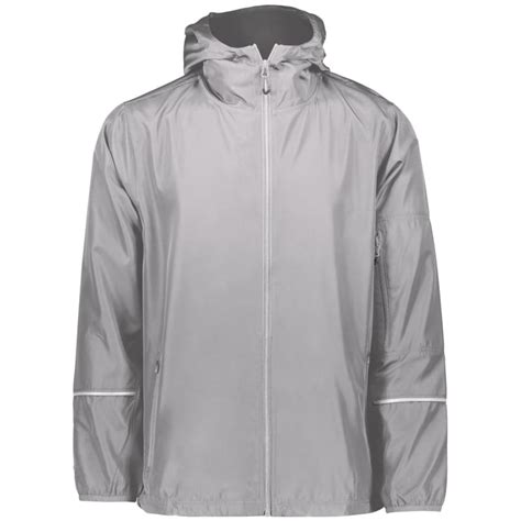 Holloway Mens Packable Full Zip Jacket Outerwear