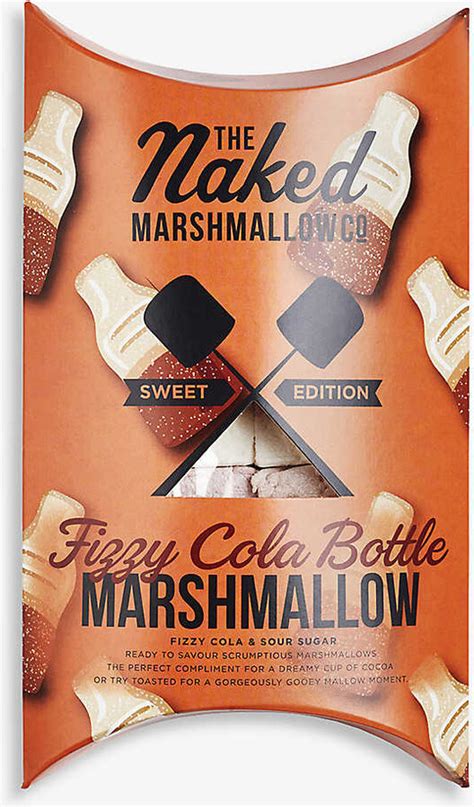 THE NAKED MARSHMALLOW Fizzy Cola Bottle Gourmet Marshmallows 100g