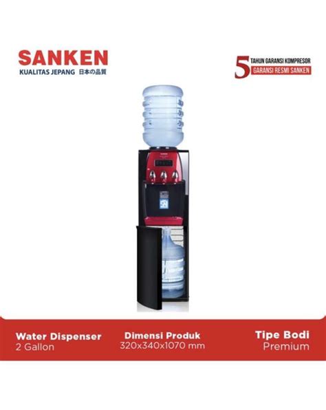 Jual Sanken Water Dispenser Bottom Loading Duo Gallon Hwd Z Di Seller