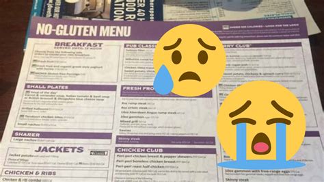 gluten free wetherspoon - The Gluten Free Blogger