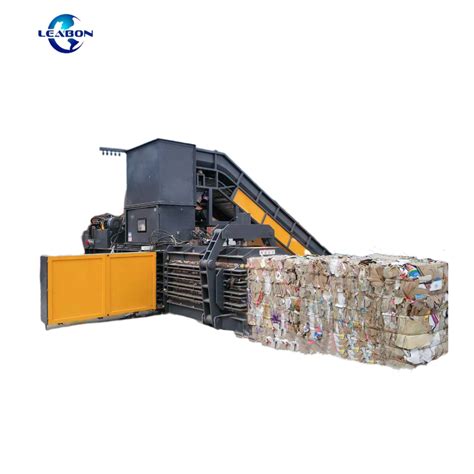 Ce Horizontal Waste Paper Baling Machine Carton Straw Plastic Bottle