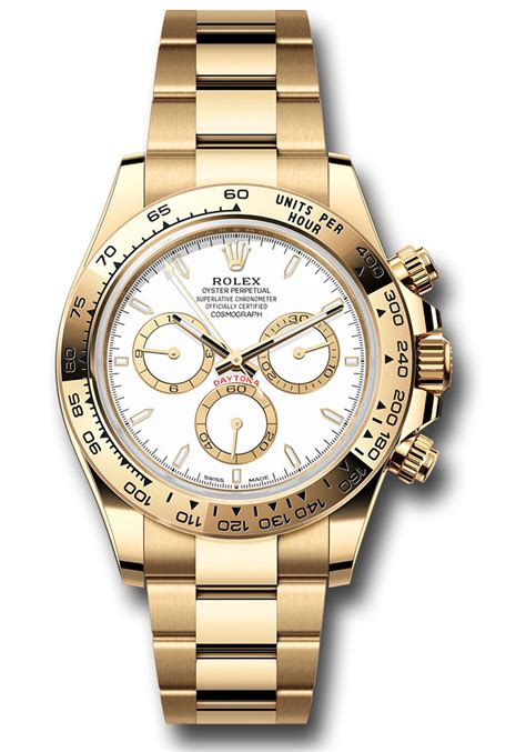 Rolex Wio Cosmograph Daytona Yellow Gold Watch