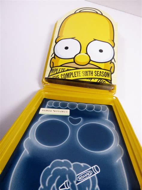 The Simpsons Complete Sixth Season 6th Collectors Edition Yellow Head