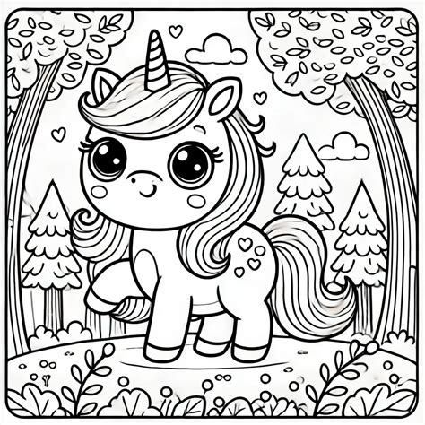 Dibujos De Unicornios Para Colorear Peque Aulas