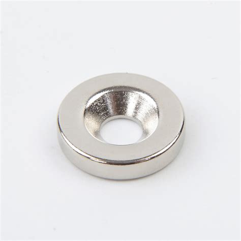 D X Xm Sintered Neodymium Magnet With Countersink Hole China