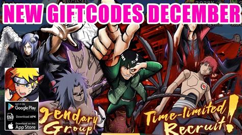 Konoha Legend Of The Ninja 2 New Giftcodes December ARPG Naruto