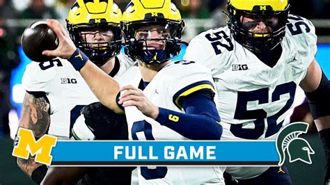 Michigan at Michigan State - Full Game